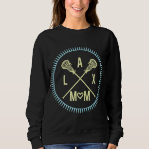Lax Mum Lacrosse Mother's Day LAX Mum Graphic Sweatshirt