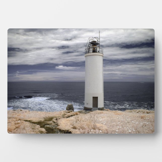 Laxe Lighthouse | Galicia, Spain Plaque (Front)