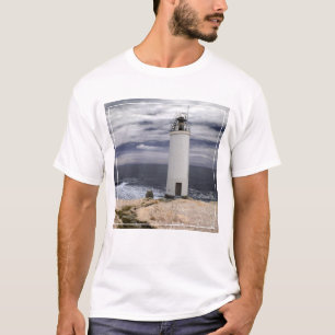 Laxe Lighthouse   Galicia, Spain T-Shirt