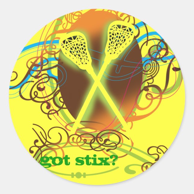 LaxGirl Sticker (Front)