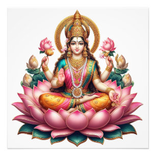 Laxmi Mata ji Photo Print