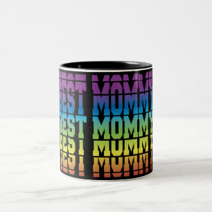 Layer 1Best Mummy, mother's day Two-Tone Coffee Mug