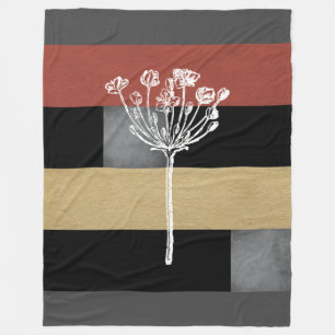 LAYERED ART, ONE FLEECE BLANKET
