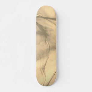 Layered Brown / Golden Skateboard