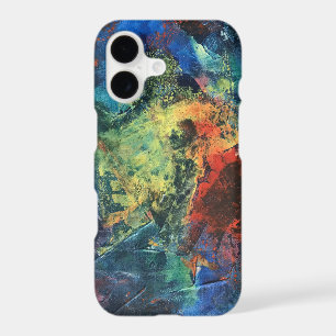 Layered Brushstrokes-Hand Painted Abstract Art