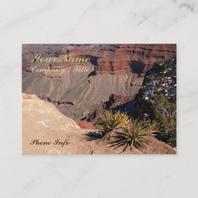 Layered Earth Business Card (Front)