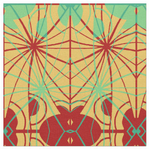 Layered Geometrics Fabric