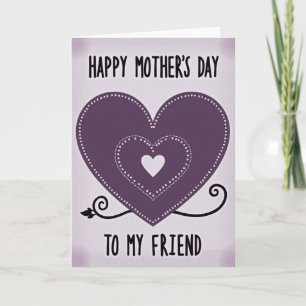 Layered Heartfelt Mothers Card