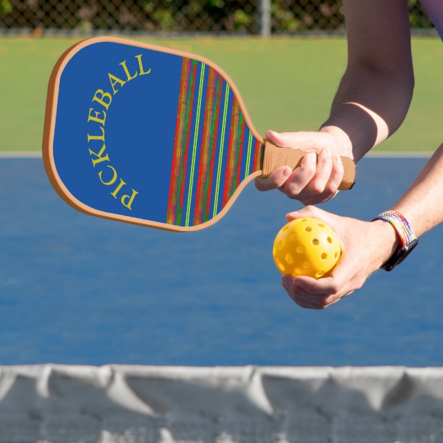 "Layered in Colour" Pickleball Paddle (Insitu)