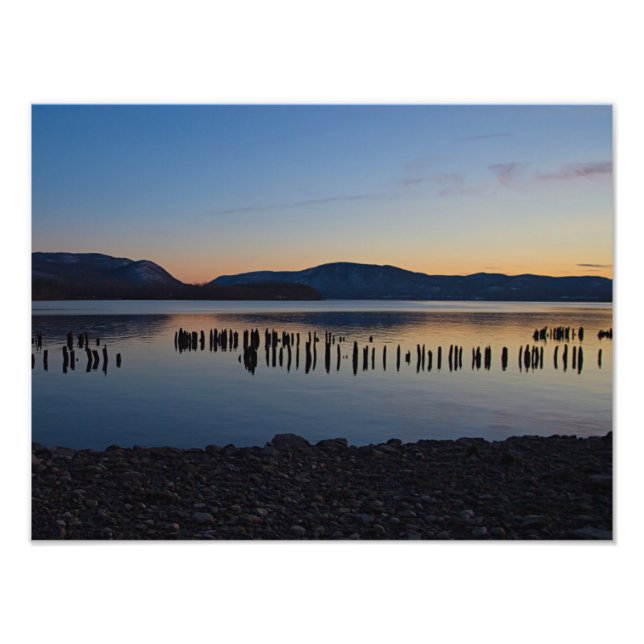 Layered Landscape Photo Print (Front)