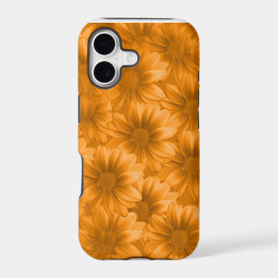 Layered Orange Gerbera Daisies