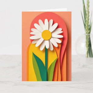 Layered Paper Bloom Card