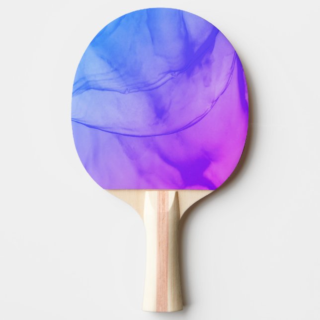 Layered Purple Ping Pong Paddle (Front)