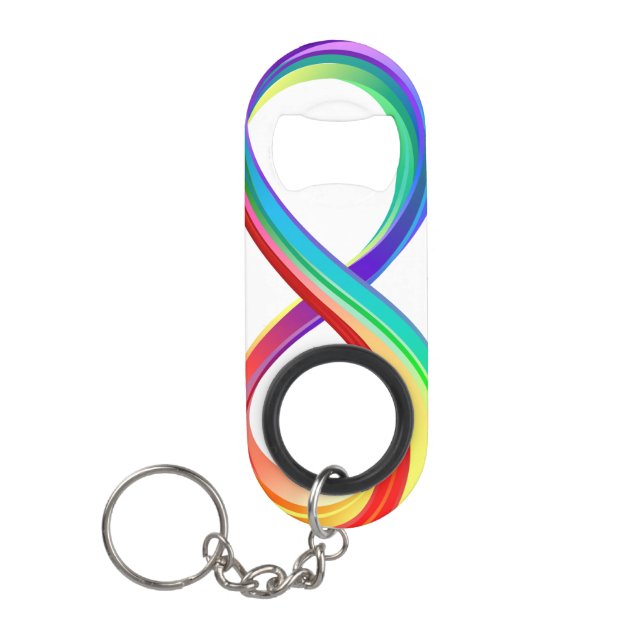 Layered Rainbow Infinity Symbol (Front)