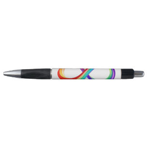 Layered Rainbow Infinity Symbol