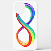 Layered Rainbow Infinity Symbol