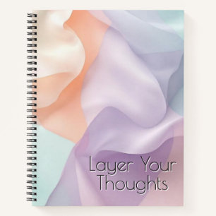 Layered Translucent Notes Visual Thinking Notebook
