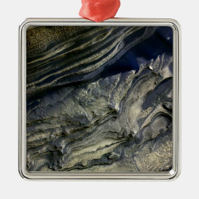 Layers exposed at Polar Canyon Metal Ornament (Front)