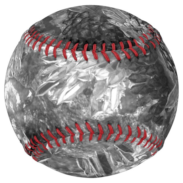  Layers of Crystals Grey  Softball (Front)