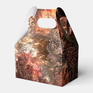 Layers of Crystals with Rustic Tint Favour Box