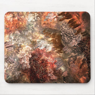  Layers of Crystals with Rustic Tint   Mouse Pad