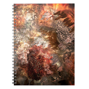 Layers of Crystals with Rustic Tint Notebook