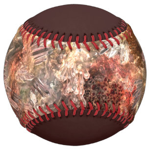 Layers of Crystals with Rustic Tint Softball