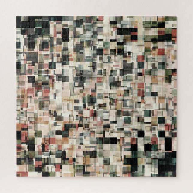 Layers of Earth Tones Jigsaw Puzzle (Vertical)