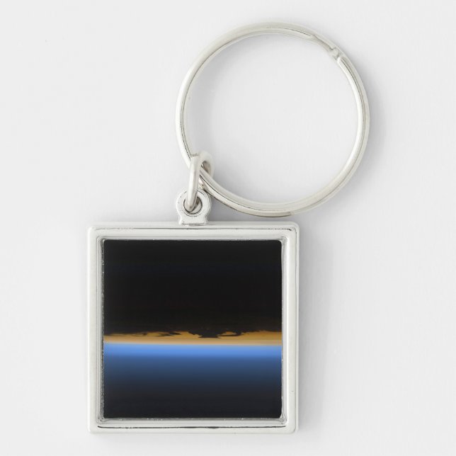 Layers of Earth's atmosphere Key Ring (Front)