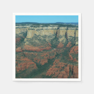 Layers of Red Rocks in Sedona Arizona Napkin