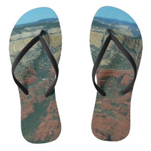 Layers of Red Rocks in Sedona Arizona Thongs