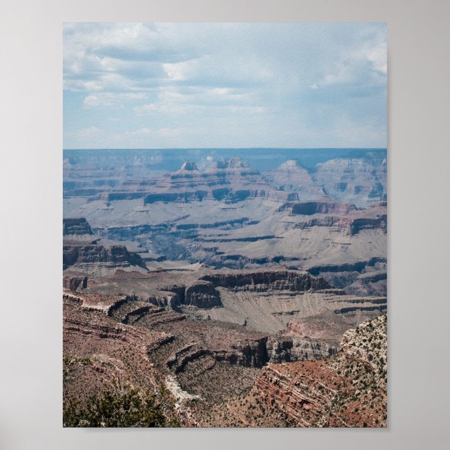 Layers of the Grand Canyon photo poster print (Front)