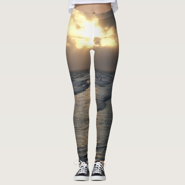 Layers Of Tranquillity Leggings (Front)