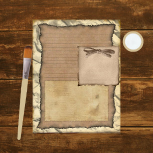 Layers of Vintage Scrapbook Paper 14