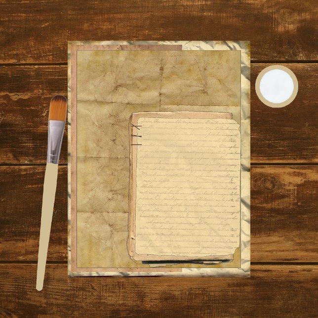 Layers of Vintage Scrapbook Paper 9 (Creator Uploaded)