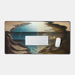 Layers Unveiled Desk Mat