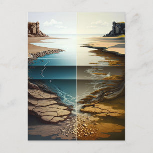 Layers Unveiled Holiday Postcard