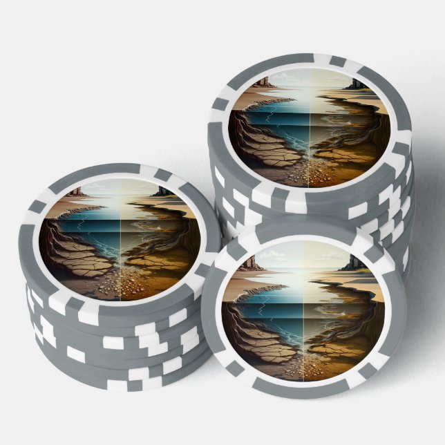 Layers Unveiled Poker Chips (Stack)