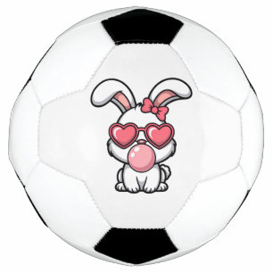 layful Kawaii Rabbit with Bubblegum Bubble Soccer Ball