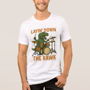 Layin’ Down The Rawk Tri-Blend Shirt