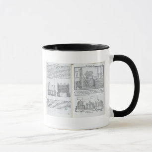 Laying foundations, from 'Della Architettura', pub Mug