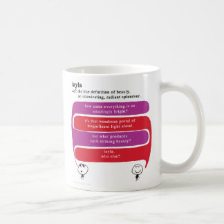 layla coffee mug