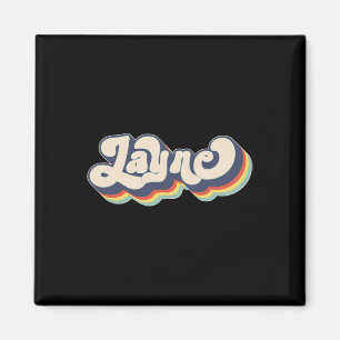 Layne Name Personalised Surname First Name Layne  Magnet