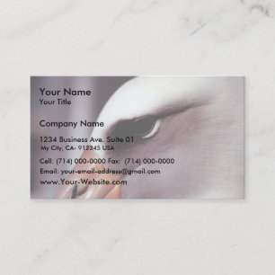Laysan Albatross Close Up Head Shot Business Card