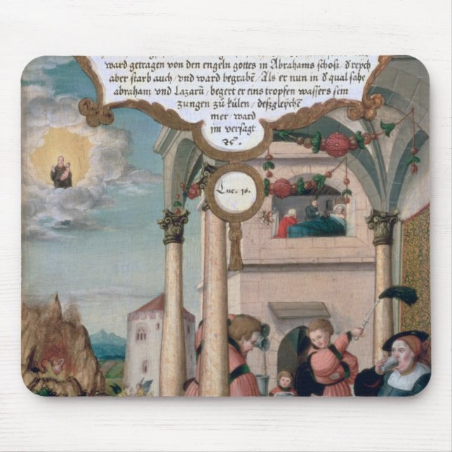 Lazarus and the Rich Man's Table Mouse Pad (Front)