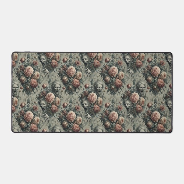 🩸 Lazarus Weeps – Gothic Victorian Tapestry Desk Mat (Front)