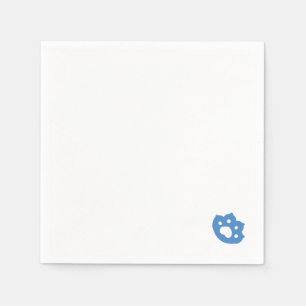 Laze Furr Days - Cute Lazy Cats Design Napkin