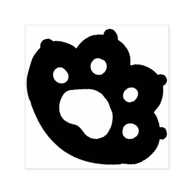 Laze Furr Days - Cute Lazy Cats Design Self-inking Stamp (Design)