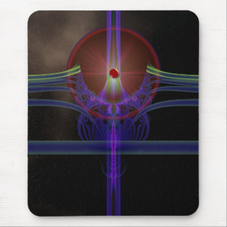 Lazer Star Burst Mousepad