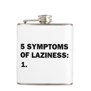Laziness Hip Flask